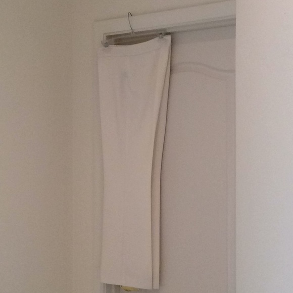 Reba Pants - Beautiful off white colored dress slacks for women